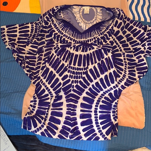 NWT TRINA TURK SARONG COVERUP BATHING SUIT Z06 - Picture 1 of 7